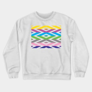 Cool multicolored pattern Crewneck Sweatshirt